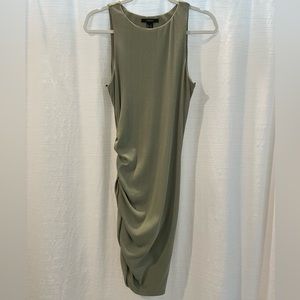 Ruched Asymmetrical Dress